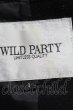 画像8: WILD PARTY ジャケット.ウール【現在買取対象外】 /ブラック/1 T-21-12-02-005-WI-ja-KN-ZT030 (8)