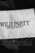 画像8: 【SALE】WILD PARTY ジャケット.ウール【現在買取対象外】 /ブラック/1 T-21-12-02-005-WI-ja-KN-ZT030