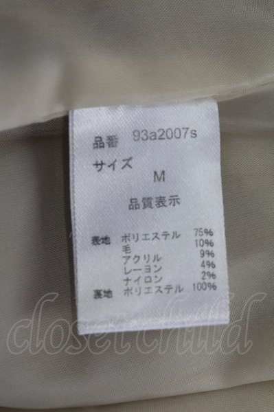 画像8: Roshell コート.ウールP /ベージュ/M T-21-12-02-001-Ro-ou-KN-ZT-M113 (8)