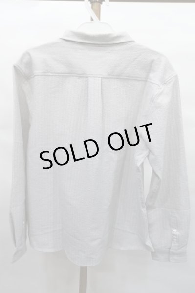 画像2: GOSTAR DE FUGA シャツ.ナチュラルストレッチシアサッカー長袖 /ベージュ/48 S-21-12-06-1010-GO-sh-KN-ZT305 (2)