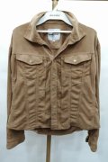 【WINTERセール】BUFFALO BOBS シャツ.フェイクスウェード /ベージュ/3 S-21-12-06-1024-BU-sh-KN-ZT317