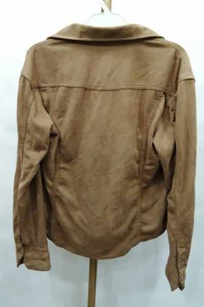 画像2: BUFFALO BOBS シャツ.フェイクスウェード /ベージュ/3 S-21-12-06-1024-BU-sh-KN-ZT317 (2)