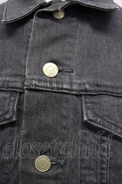 画像5: Moonage Devilment(清春) ジャケット.ウォッシュデニム /チャコール/44 T-21-12-07-006-Mo-ja-ET-ZT238 (5)