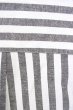 画像3: ZIP FIVE シャツ.七分袖ストライプ【現在買取対象外】 /ホワイトxグレー/L T-21-12-10-007-ZI-sh-ET-ZT252 (3)