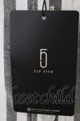 画像6: 【SALE】ZIP FIVE シャツ.七分袖ストライプ【現在買取対象外】 /ホワイトｘグレー/L T-21-12-10-007-ZI-sh-ET-ZT252