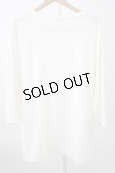 画像2: MONO-MART カットソー.レーヨン混ルーズ【現在買取対象外】 /ホワイト/F T-21-12-10-009-MO-to-NA-ZT233 (2)