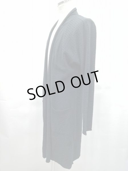 画像3: nude:masahiko maruyama カーディガン.ロング /ブラック/1 S-21-12-16-1011-nm-to-KN-ZT312 (3)