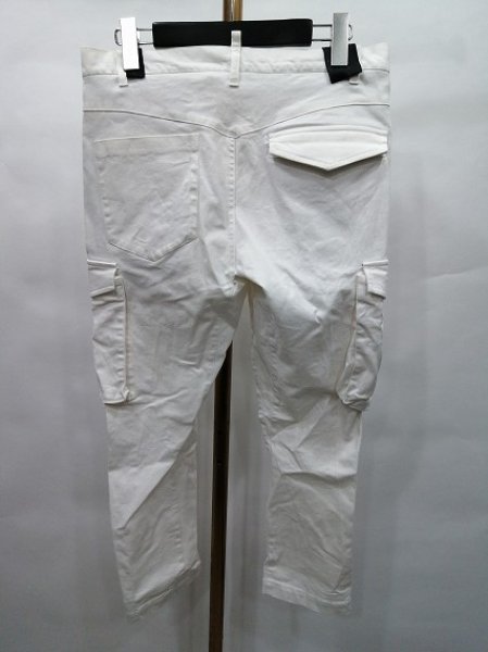 画像2: attack the mind 7 パンツ.COTTON BIG POCKET 3/5 CARGO CARGO /ホワイト/1 S-21-12-16-1044-at-pa-KN-ZT261 (2)