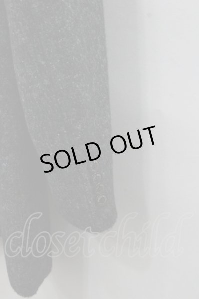 画像4: FUGA コート.PU立ち襟ニット /ブラック/46 O-21-12-16-029-FU-ou-YM-ZT-M016 (4)