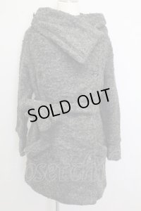 【SALE】anko ROCK コート.シャギードレープ /グレー/- O-21-12-16-5002-AN-ou-YM-ZT-M005