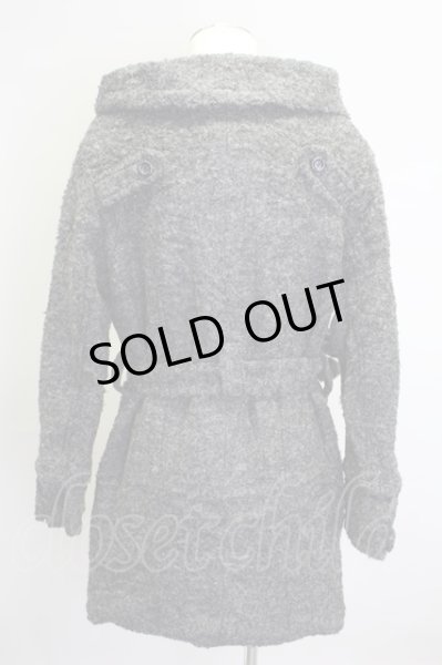 画像2: anko ROCK コート.シャギードレープ /グレー/- O-21-12-16-5002-AN-ou-YM-ZT-M005 (2)