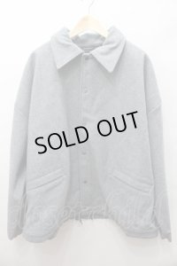 【SALE】unrelaxing ジャケット.ウールビッグコーチ /グレー/F O-21-12-19-112-un-ja-YM-ZT-M117
