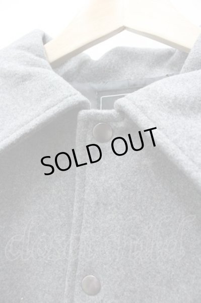 画像2: unrelaxing ジャケット.ウールビッグコーチ /グレー/F O-21-12-19-112-un-ja-YM-ZT-M117 (2)