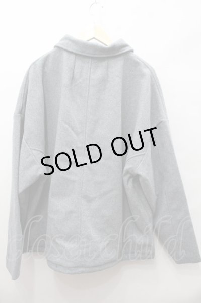 画像4: unrelaxing ジャケット.ウールビッグコーチ /グレー/F O-21-12-19-112-un-ja-YM-ZT-M117 (4)