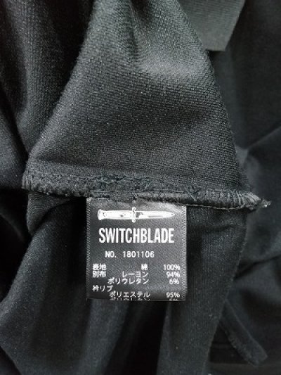 画像5: 【SALE】SWITCHBLADE シャツ.SWBLD LINE POLO /ブラック/M S-21-12-20-1015-AB-sh-KN-ZT311