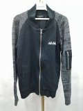 【WINTERセール】JACKROSE ジャケット.切替メッセージ /ブラック/3 S-21-12-20-1030-JA-ja-KN-ZT169