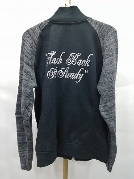 画像2: JACKROSE ジャケット.切替メッセージ /ブラック/3 S-21-12-20-1030-JA-ja-KN-ZT169 (2)