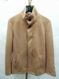 【WINTERセール】HIGH STREET ジャケット.ポリエステルダンボールスエードスタンドブルゾン 【現在買取対象外】 S-21-12-20-1036-HI-ja-KN-ZT030
