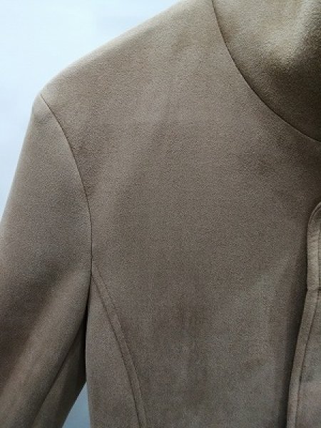 画像3: HIGH STREET ジャケット.ポリエステルダンボールスエードスタンドブルゾン 【現在買取対象外】 S-21-12-20-1036-HI-ja-KN-ZT030 (3)