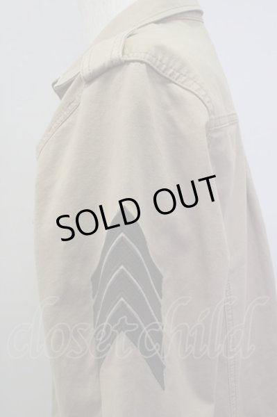 画像5: Black by VANQUISH シャツ.サイドジップロングアーミー /ベージュ/M O-21-12-21-5002-Bl-sh-YM-ZT009 (5)