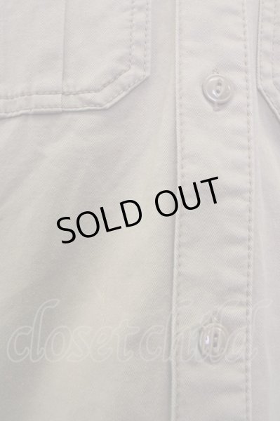 画像6: Black by VANQUISH シャツ.サイドジップロングアーミー /ベージュ/M O-21-12-21-5002-Bl-sh-YM-ZT009 (6)