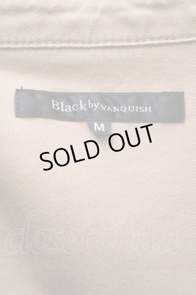 画像11: Black by VANQUISH シャツ.サイドジップロングアーミー /ベージュ/M O-21-12-21-5002-Bl-sh-YM-ZT009 (11)
