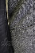 画像5: 【SALE】FUGA コート.AttackingThird レザー切り替え /グレーｘブラック/44 O-21-12-21-5006-FU-ou-YM-ZT-ML001