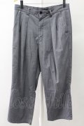 【WINTERセール】HARE パンツ.タックワイド /グレー/L O-21-12-21-5030-HA-pa-YM-ZT269