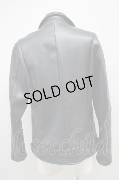 画像2: FUGA ジャケット.TOURBILLON PUライダース /ブラック/46 O-21-12-24-5003-FU-ja-YM-ZT-M122 (2)