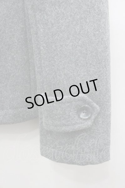 画像2: TORNADO MART ジャケット.メルトン800ショートブルゾン /グレー/S O-21-12-24-013-TO-ja-YM-ZT-M011 (2)