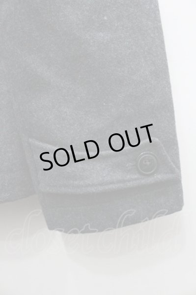 画像3: Roshell コート.メルトンP /ブラック/L O-21-12-26-062-Ro-ou-ET-ZT-M119 (3)