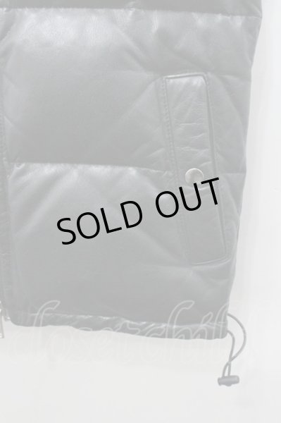 画像3: Moonage Devilment(清春) ベスト.レザーダウン /ブラック/ O-21-12-29-020-Mo-to-YM-ZT-M114 (3)