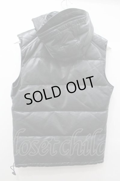 画像4: Moonage Devilment(清春) ベスト.レザーダウン /ブラック/ O-21-12-29-020-Mo-to-YM-ZT-M114 (4)