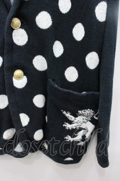 画像3: ARMED ジャケット.GUILD PRIMEコラボドットレオパード /ブラック/1 O-22-01-05-014-AR-ja-YM-ZT092 (3)