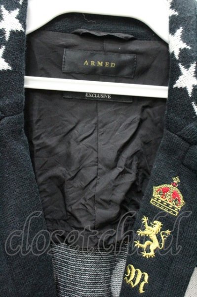 画像4: ARMED ジャケット.GUILD PRIMEコラボドットレオパード /ブラック/1 O-22-01-05-014-AR-ja-YM-ZT092 (4)