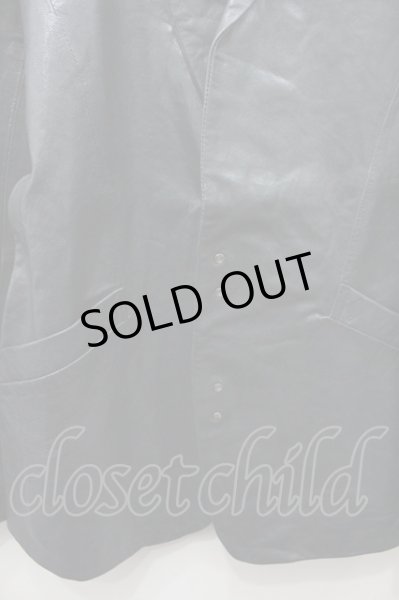 画像3: Regius Evolution ジャケット.ゴートレザーテーラード【現在買取対象外】 /ブラック/1 O-22-01-10-023-Re-ja-YM-ZT-ML001 (3)