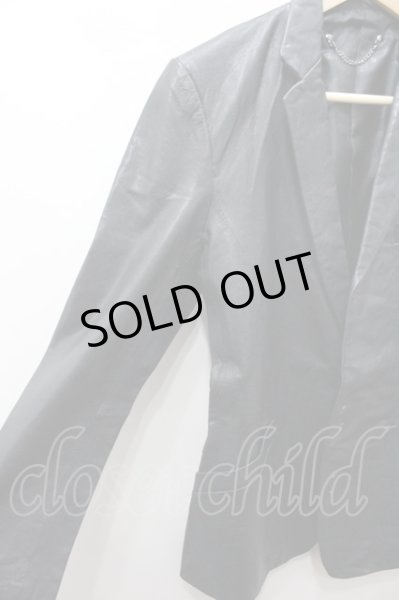 画像4: Regius Evolution ジャケット.ゴートレザーテーラード【現在買取対象外】 /ブラック/1 O-22-01-10-023-Re-ja-YM-ZT-ML001 (4)