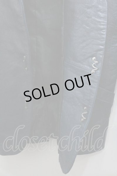 画像3: Regius Evolution ジャケット.ゴートレザーテーラード【現在買取対象外】 /ネイビー/1 O-22-01-10-024-Re-ja-YM-ZT-M104 (3)