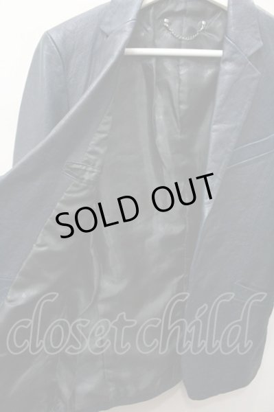 画像4: Regius Evolution ジャケット.ゴートレザーテーラード【現在買取対象外】 /ネイビー/1 O-22-01-10-024-Re-ja-YM-ZT-M104 (4)