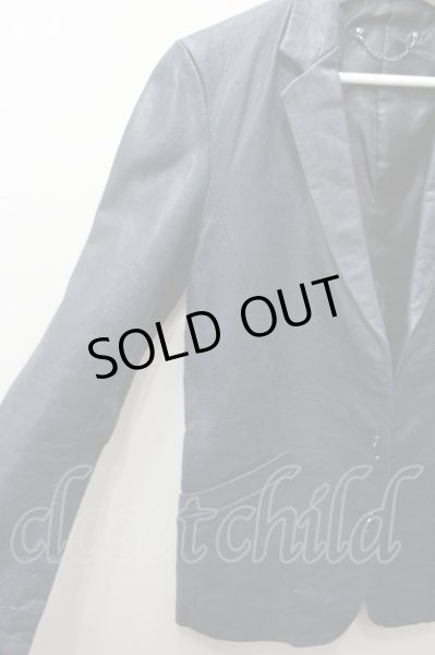 画像5: Regius Evolution ジャケット.ゴートレザーテーラード【現在買取対象外】 /ネイビー/1 O-22-01-10-024-Re-ja-YM-ZT-M104 (5)