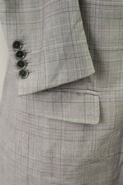 画像6: DESIGNWORKS ジャケット.チェックテーラード /グレー/48 T-22-01-12-003-DE-ja-KN-ZT317 (6)