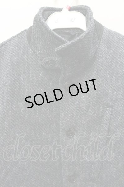 画像2: NICOLE CLUB FOR MEN ジャケット.スタンドネックウール【現在買取対象外】 /グレー/46 O-22-01-13-049-NI-ja-YM-ZT088 (2)