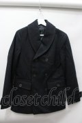 【WINTERセール】AKM コート.Contemporary ショールカラーP /ブラック/S O-22-01-13-073-AK-ou-YM-ZT-M110