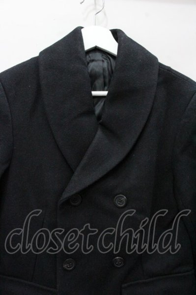 画像2: AKM コート.Contemporary ショールカラーP /ブラック/S O-22-01-13-073-AK-ou-YM-ZT-M110 (2)