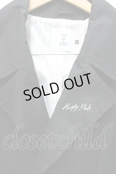 画像2: KMK(KINGLY MASK) ジャケット.バックプリントワイド /ブラック/M O-22-01-17-005-KM-ja-YM-ZT126 (2)