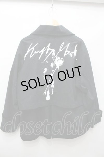 画像4: KMK(KINGLY MASK) ジャケット.バックプリントワイド /ブラック/M O-22-01-17-005-KM-ja-YM-ZT126 (4)