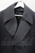 画像2: RAGEBLUE コート.Sorona チェックワイド 【現在買取対象外】/グレー/M O-22-01-18-012-RA-ou-YM-ZT-M115 (2)