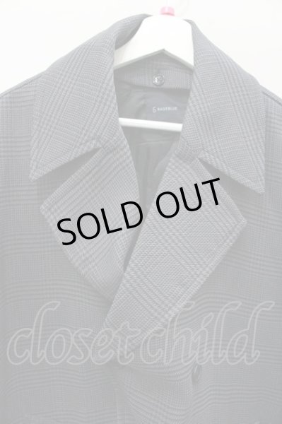 画像2: RAGEBLUE コート.Sorona チェックワイド 【現在買取対象外】/グレー/M O-22-01-18-012-RA-ou-YM-ZT-M115 (2)