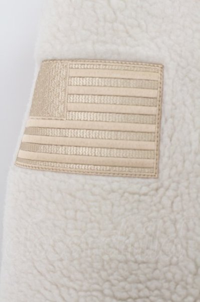 画像3: Moonage Devilment(清春) ジャケット.ボア フライト /オフホワイト/44 T-22-01-20-001-Mo-ja-KN-ZT187 (3)