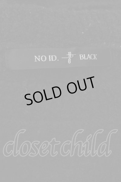 画像4: NO ID. BLACK ニット.切替ドルマンスリーブプルオーバー /ブラック/1 T-22-01-20-007-NO-to-KN-ZT317 (4)